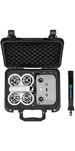 Amazon.co.jp: Lekufee ポータブル防水ハードケース DJI Neo 1ドローン